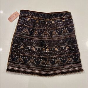 NEW Esqualo kelim tweed skirt sz 12